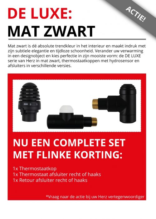 mat zwart radiatordesign herz nederland