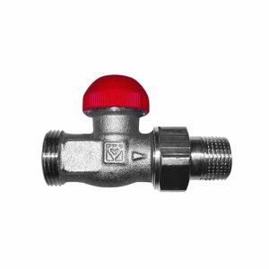 HERZ-TS-90-V thermostatische afsluiter recht