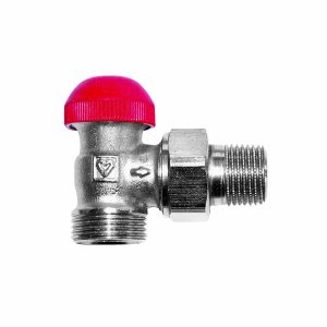 HERZ-TS-90-V thermostatische afsluiter haaks