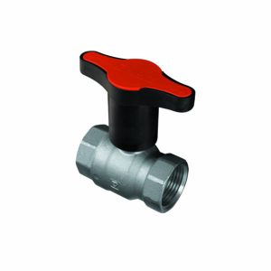 Kogelkraan met knevelgreep  (ROOD)