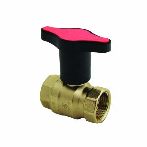 Kogelkraan met knevelgreep  (ROOD)