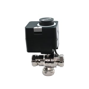 Herz sets van zoneafsluiters met actuators