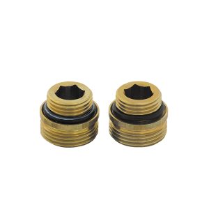 Aansluitnippel conisch dichtend,  set van 2 stuks