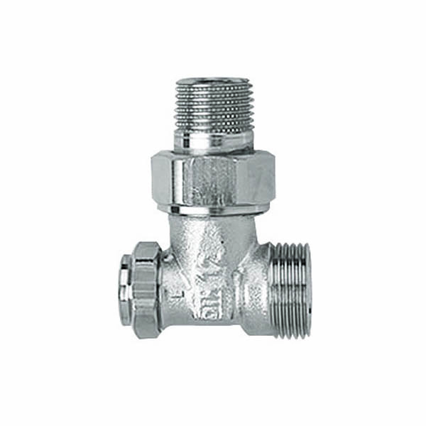 HERZ RL-4 Einzelabsperrventil haaks für Zweirohrbetrieb, R ½ x G3/4