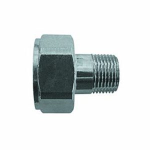 Staartstukkoppeling voor afsluiters ½ met radiatoraansluiting 3/8
