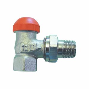 HERZ-TS-98-V thermostatische afsluiter haaks
