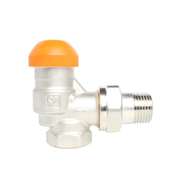 HERZ-TS-120-V-SMART thermostatische afsluiter Hoekmodel – binnendraad