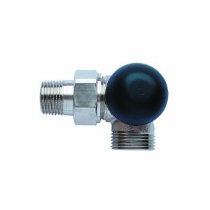 HERZ-TS-90 H-Thermostatische afsluiter Dubbelhaaks “CD”
