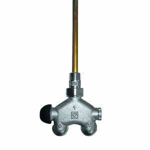 HERZ VTA-50 thermostatische vierwegafsluiters voor eenpijpssysteem, haaks
