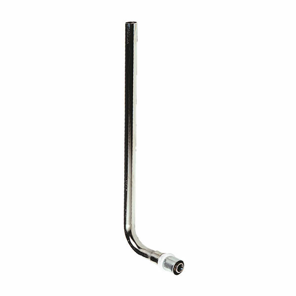Radiatoraansluiting, vernikkeld, 300 mm/ 1100 mm