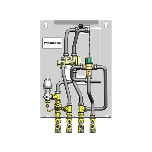 HERZ doorstroomverwarmer STANDARD