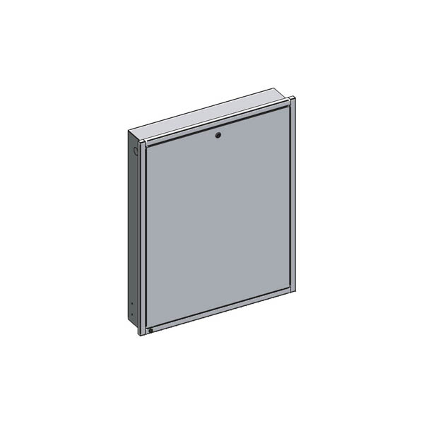 HERZ inbouwdoos voor HERZ afleverset met frontframe