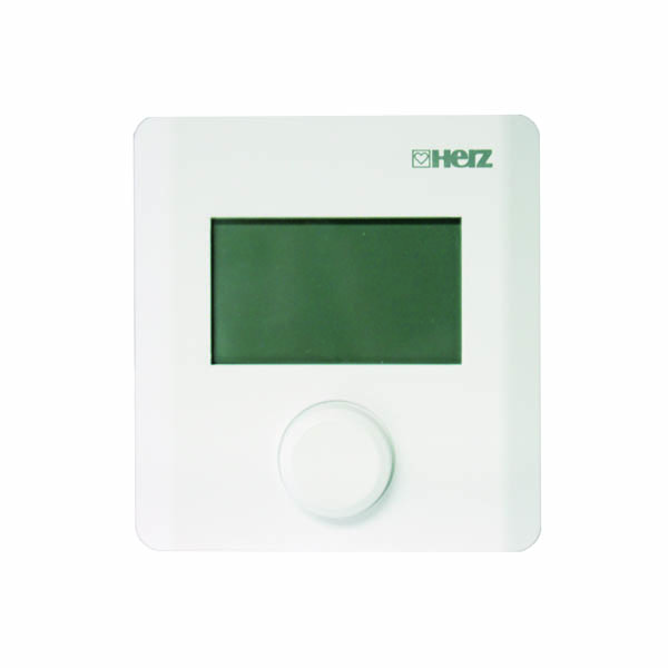 Elektronische ruimtethermostaat met scherm incl. koeling