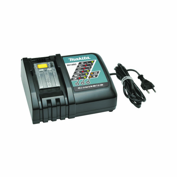 Verangende lader voor 18 V Li-ion acco