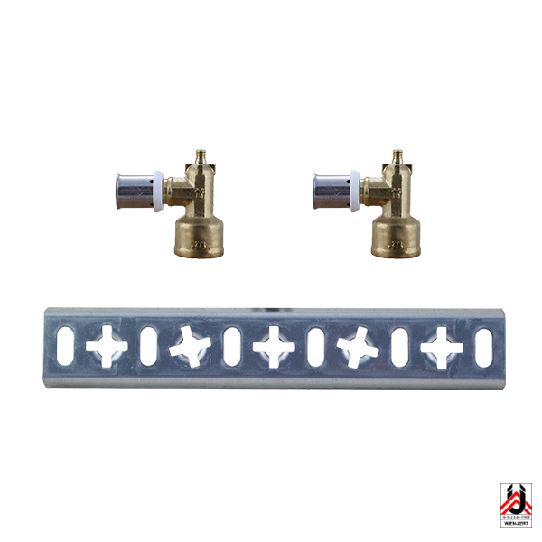 Set: Montageplaat + twee muurplaten